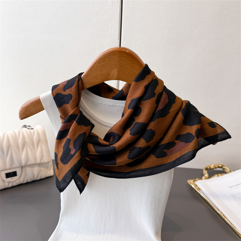Leopard print spring-summer 70 - Face Scarf Mask 评论和价格