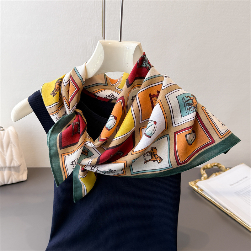 Leopard print spring-summer 70 - Face Scarf Mask 评论和价格