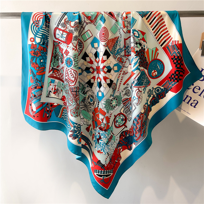 2026 New Square Twill Silk Sca - Scarf Silk Square 评论和价格