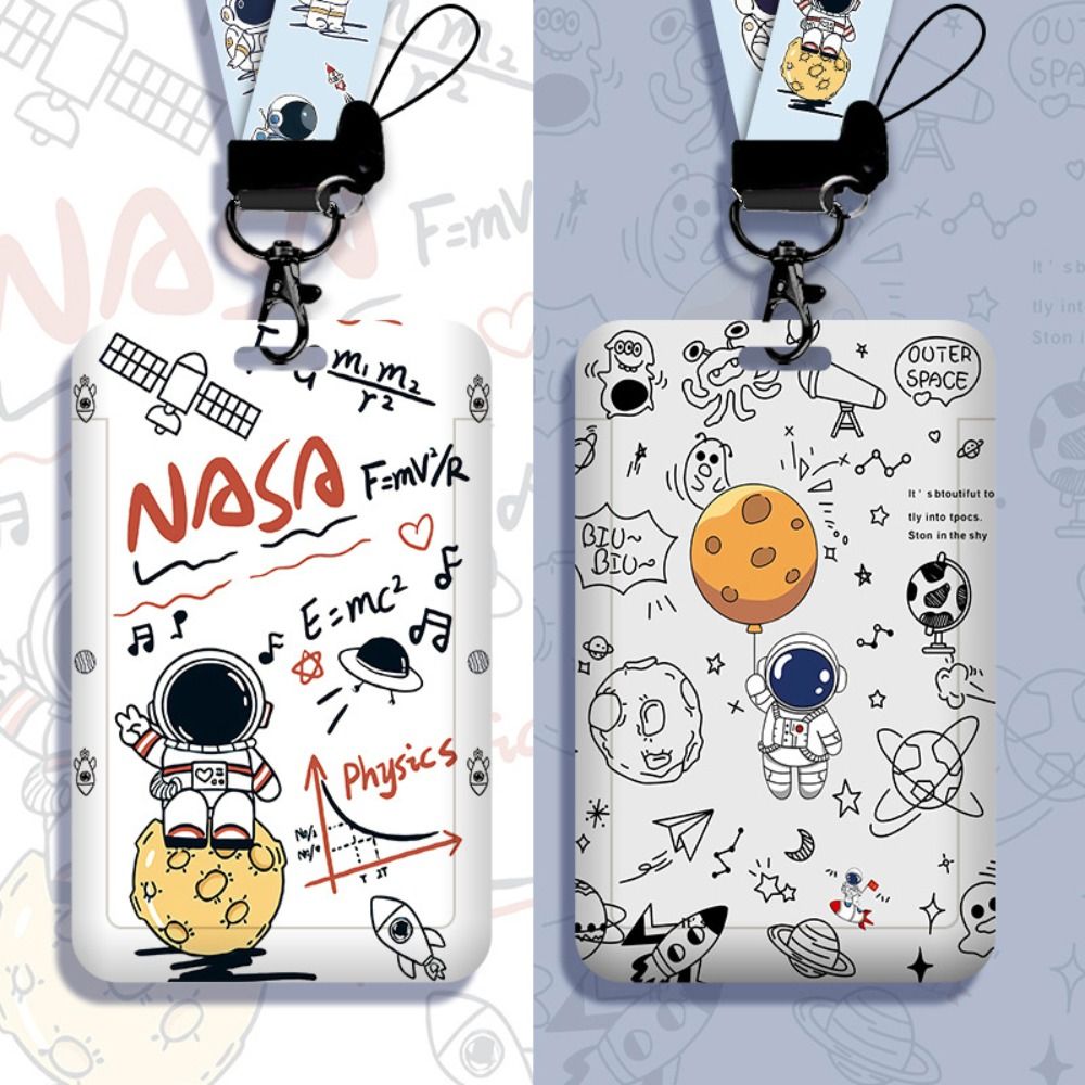 New Cartoon Card Holder Astron - Lanyard Badge Holder 评论和价格