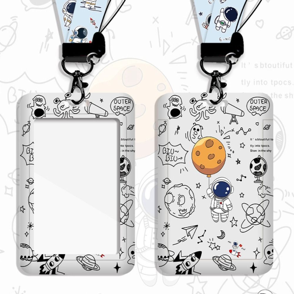 New Cartoon Card Holder Astron - Lanyard Badge Holder 评论和价格