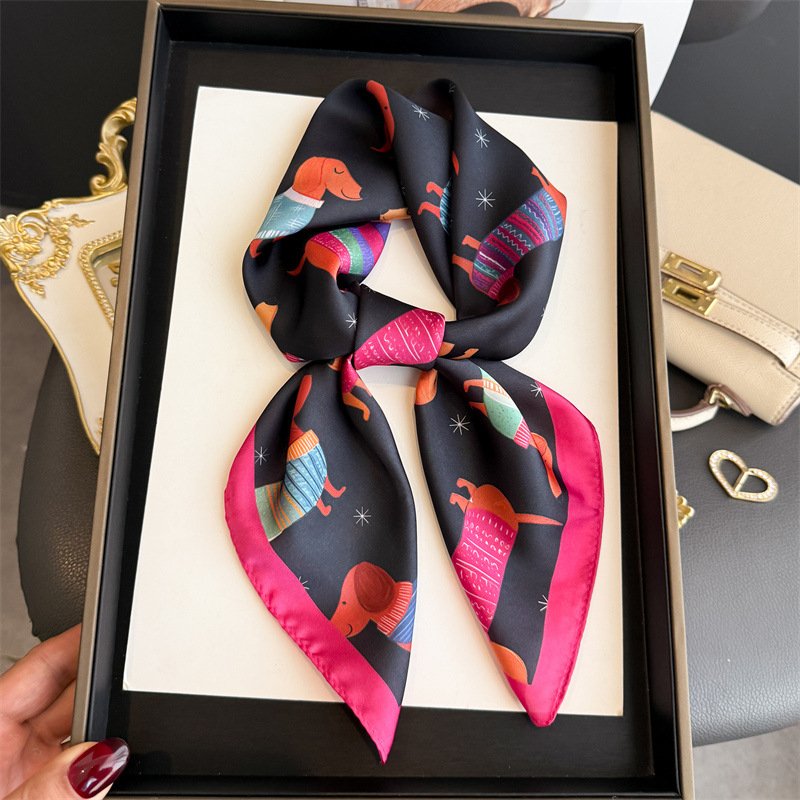Fashion Wiener Dog Print Banda - Face Scarf Mask 评论和价格