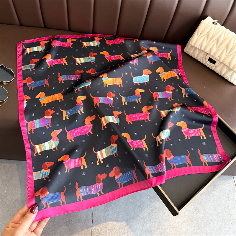 Fashion Wiener Dog Print Banda - Face Scarf Mask 评论和价格