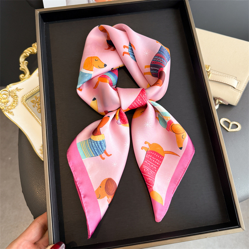 Fashion Wiener Dog Print Banda - Face Scarf Mask 评论和价格